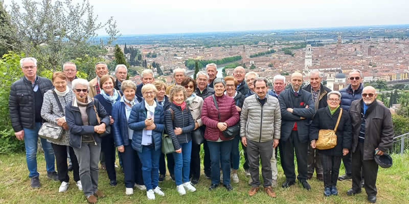 Missaglia: una gita a Verona per i coscritti della leva 1949