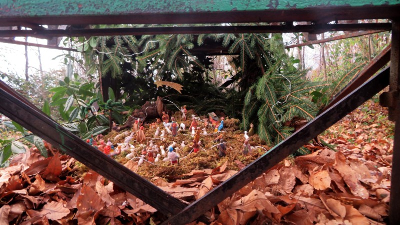 Viganò: al Crocione il Presepe del CAI Missaglia