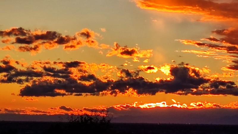 Tramonto d'autunno