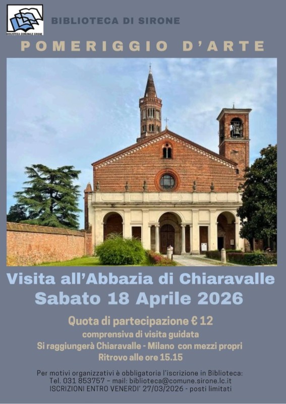 Sirone: visita guidata all’abbazia di Chiaravalle - Casateonline