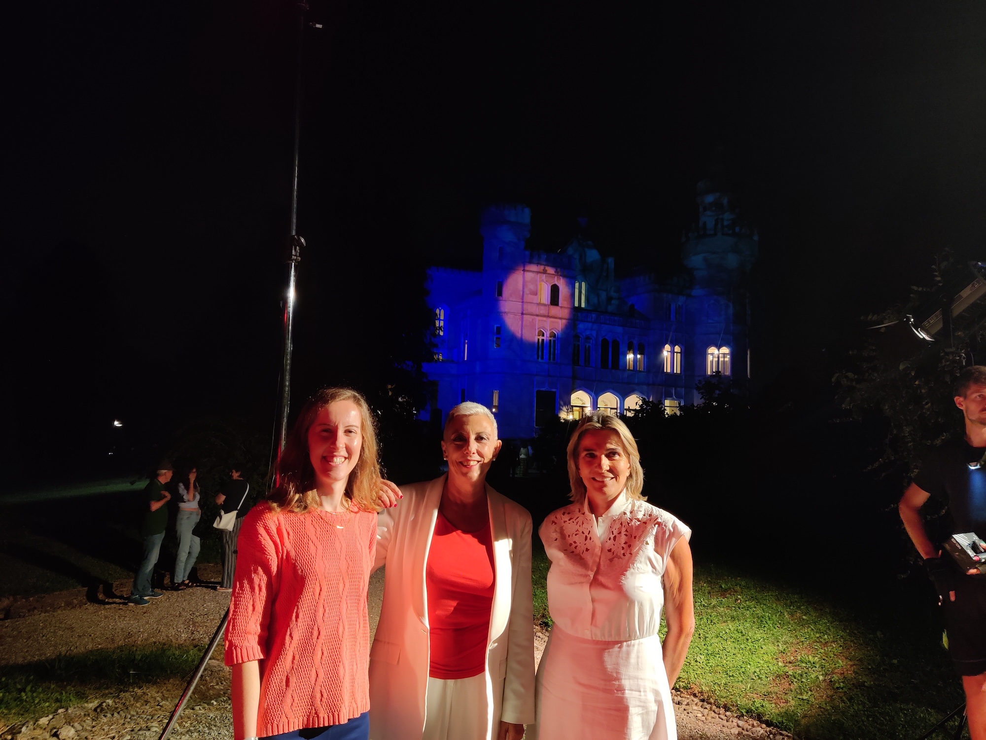 Da sinistra Gaia Riva, Alessandra Faiella, Isabella Vismara