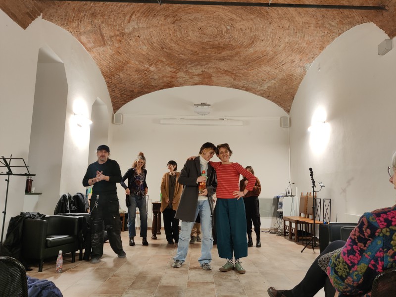 A sinistra Jade, a destra Zoe